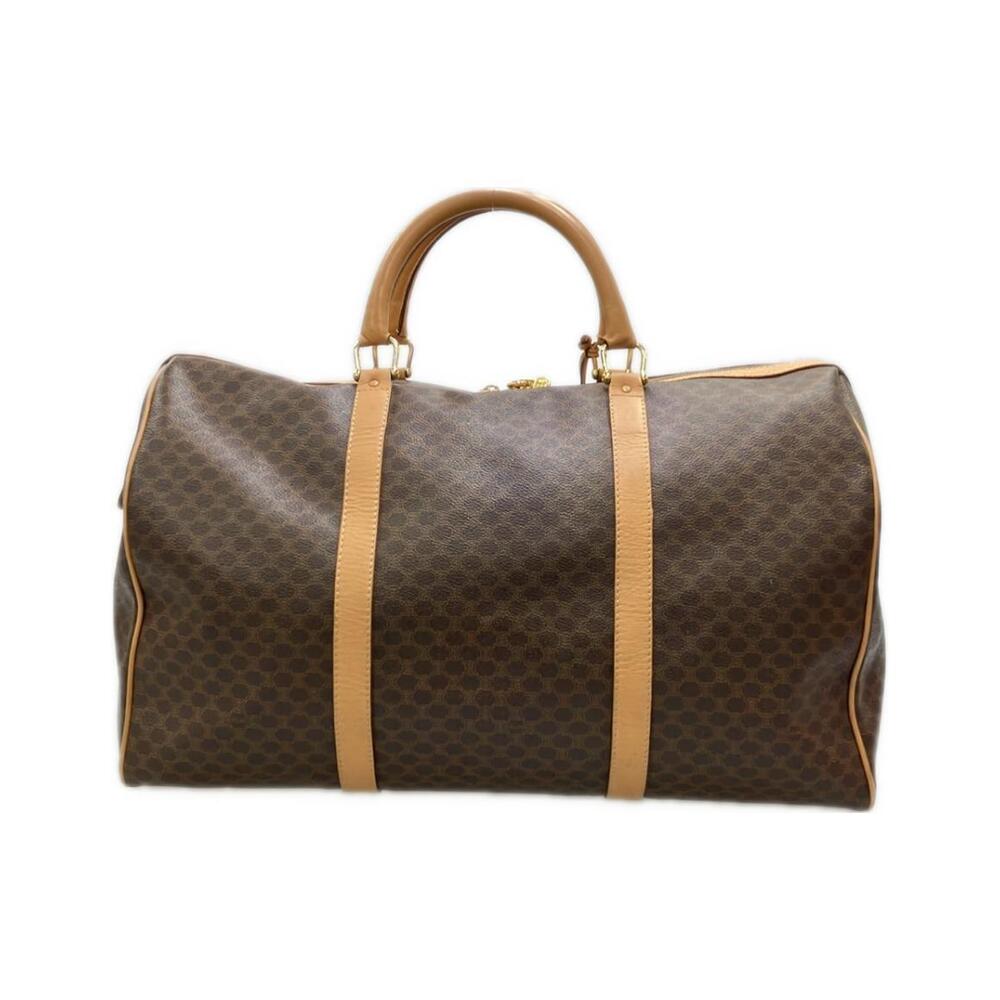 Celine Boston Macadam Shoulder Bag Tan - Picture 2 of 6